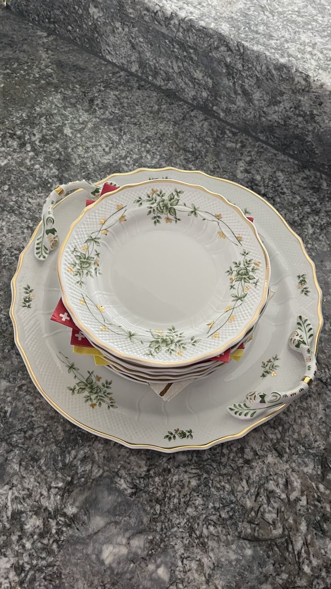 Set di piatti: Hollohaza Geschirrset – Usato da Gebertingen venduto da AP2323