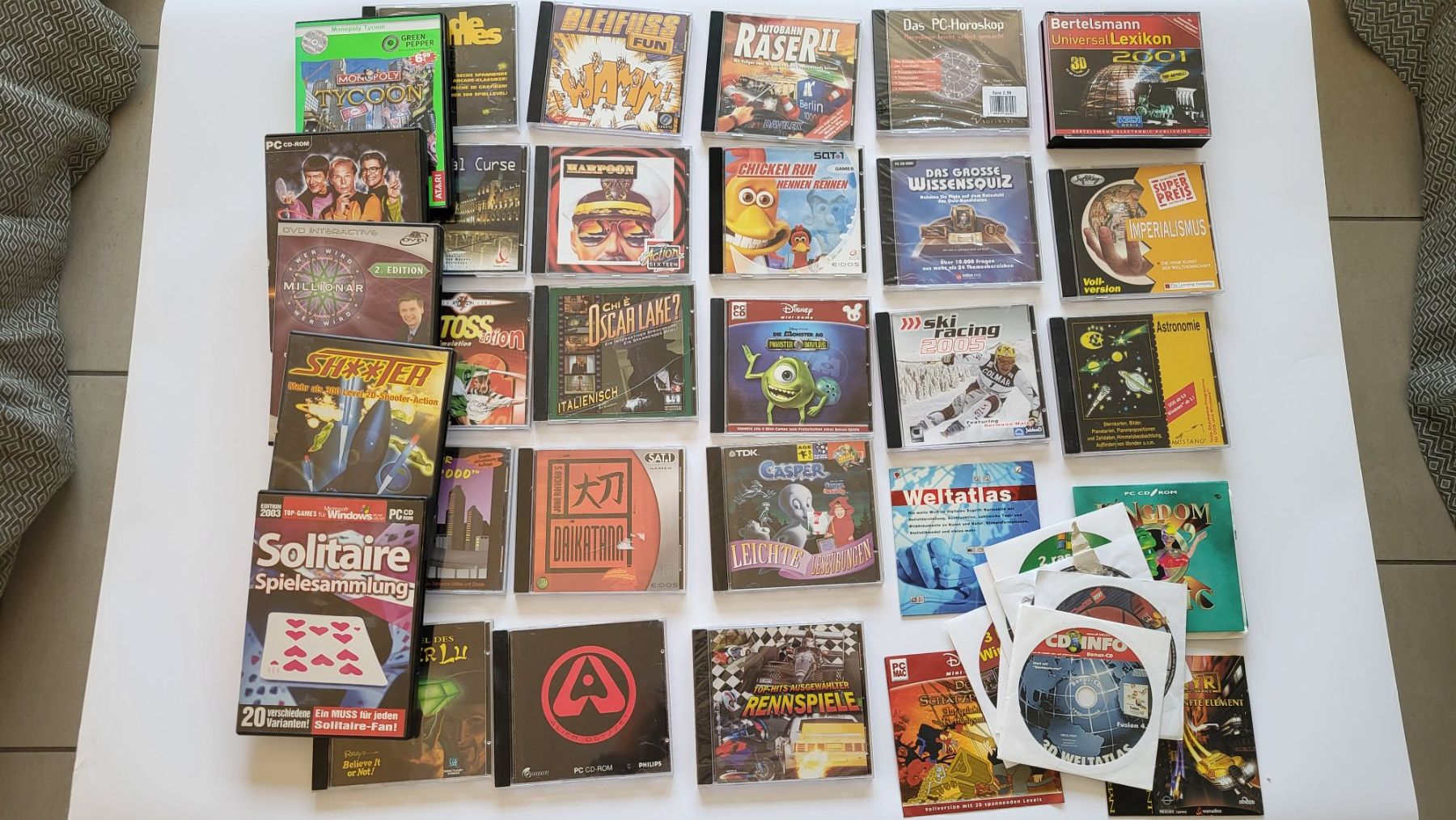 Intel PC: Diverse ältere Game CD's – Usato da Rosshäusern venduto da West66
