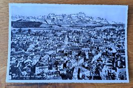 Ansichtskarte St. Gallen mit Alpsteinkette