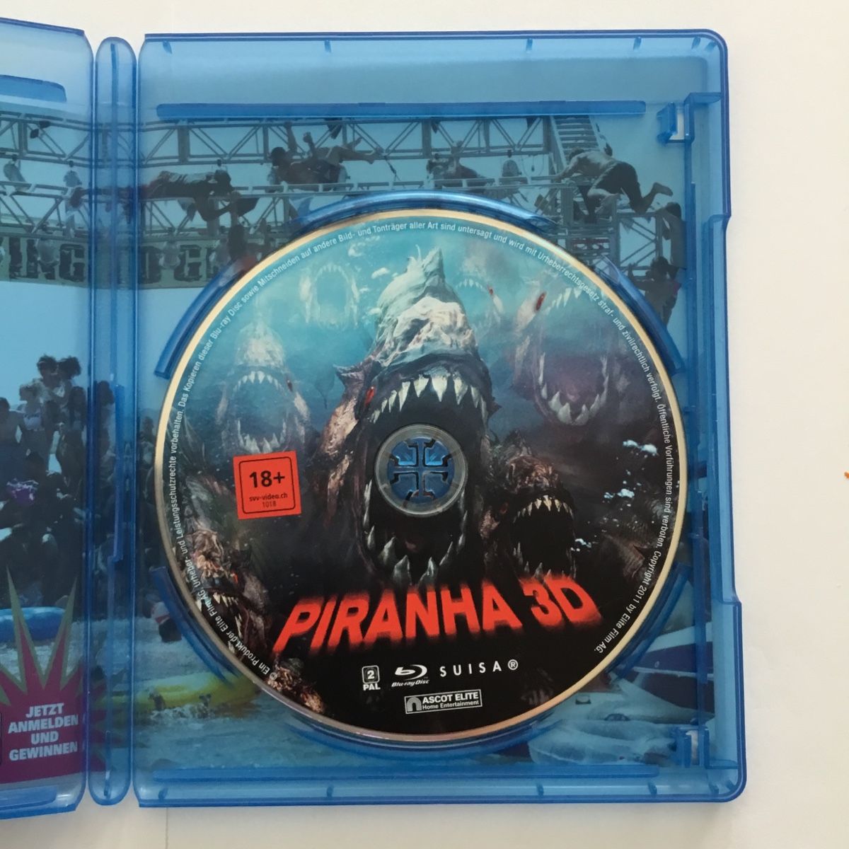 Tutti i DVDs: Piranha- 3D - + 2D - Blu Ray Neu Wertig – Nuovo (secondo la descrizione) da Blauen venduto da berlingo65 2