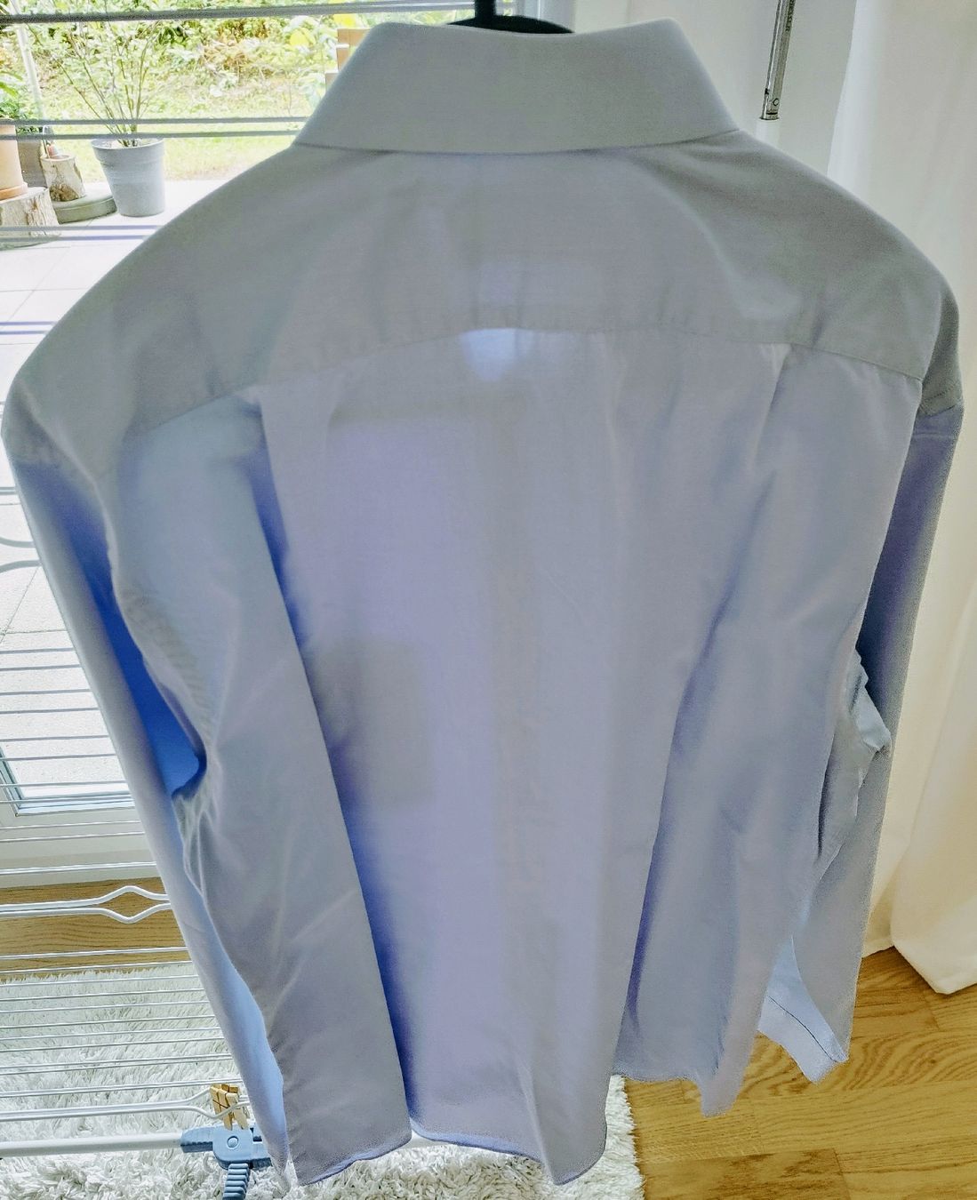 Camicie: Apsley Herrenhemd hellblau Slim Fit L – Usato da Glattbrugg venduto da Ata-M 1