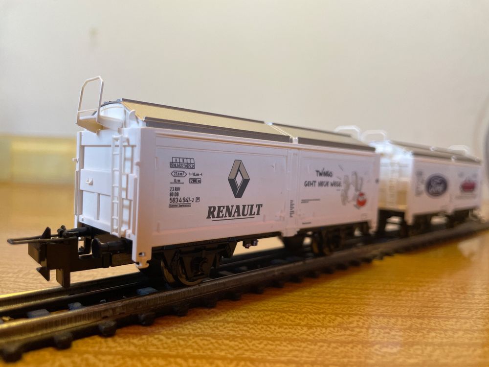 Trix Express H0 33860 Containerwagen-Set Renault/Ford (Gebraucht) in ...