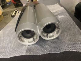 Pot d'échappement double sortie Ducati