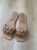 Pantoletten Stradivarius Beige Grösse 38 