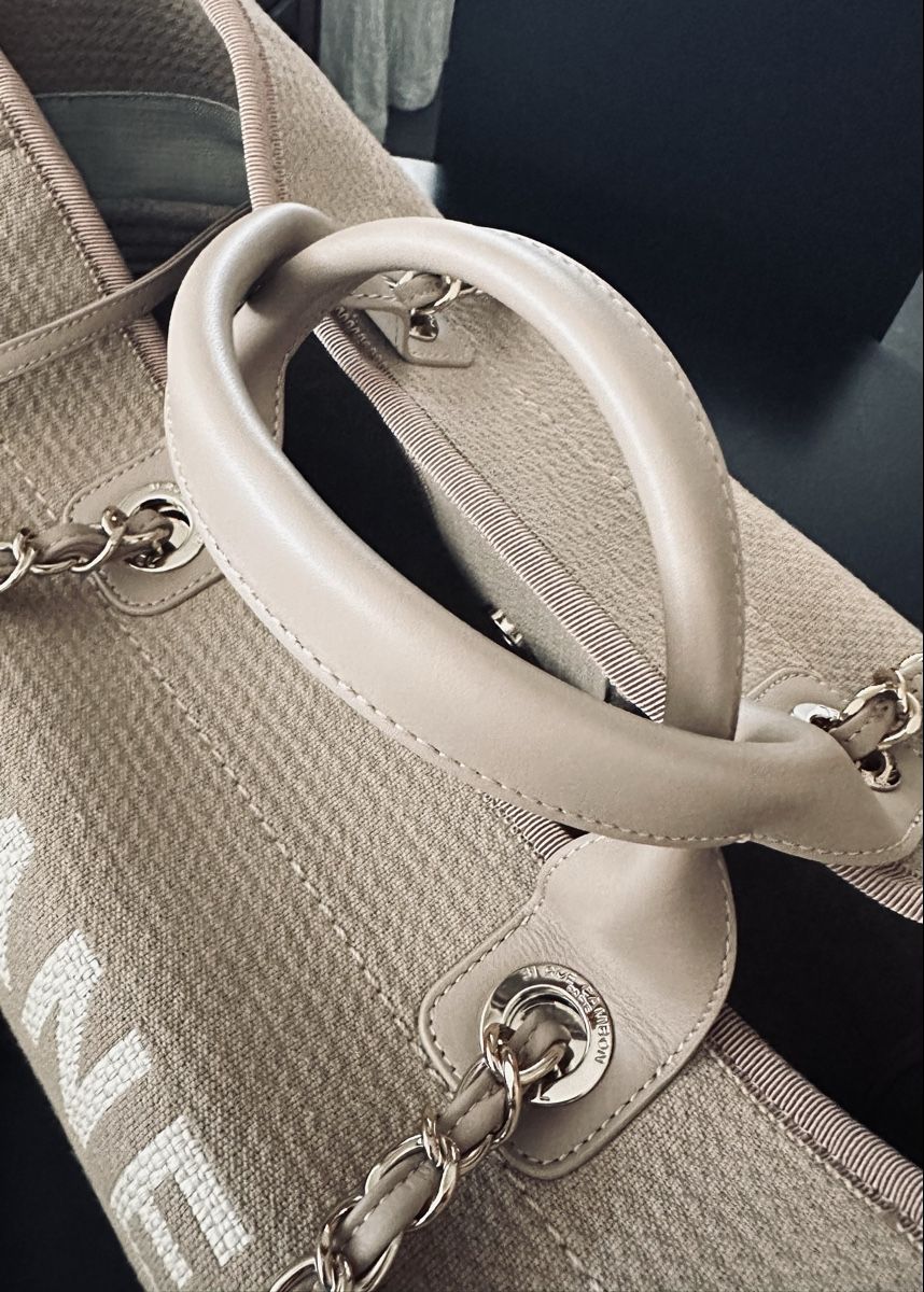 Chanel Borse da donna: CHANEL DEAUVILLE Shopper Full Set – Nuovo (secondo la descrizione) da Dietikon venduto da grumpelkeller 6