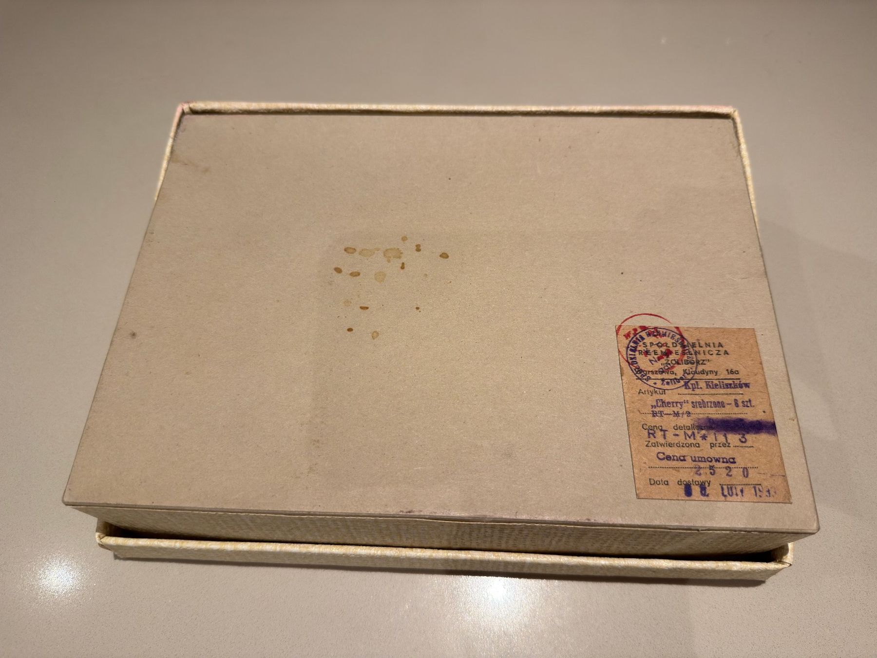 Set di piatti: Versilberte Cherry Kelche 1983 aus Polen – Usato da Mellingen venduto da Masta95 4