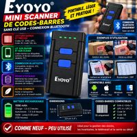 Scanner de codes-barres Eyoyo