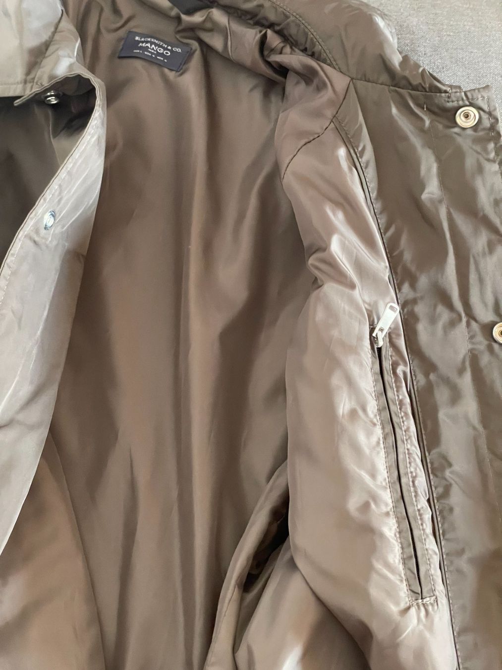 Mango Giacche: MANGO Blacksmith & Co – bomber / coach jacket - L – Usato da Lausanne venduto da verde34256789 3