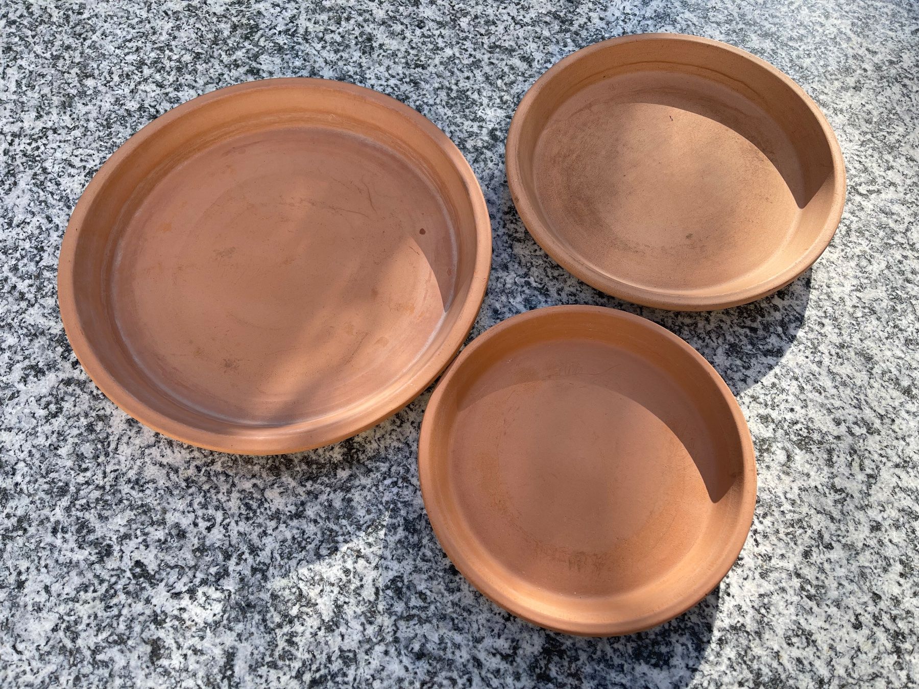 Sottobicchieri: Blumentopfuntersetzer, terracotta, 25/29/36cm – Usato da Spreitenbach venduto da R_1691 1