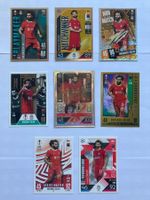 Match Attax Fussballkarten Mohamed Salah Sammlung 8 Stk.