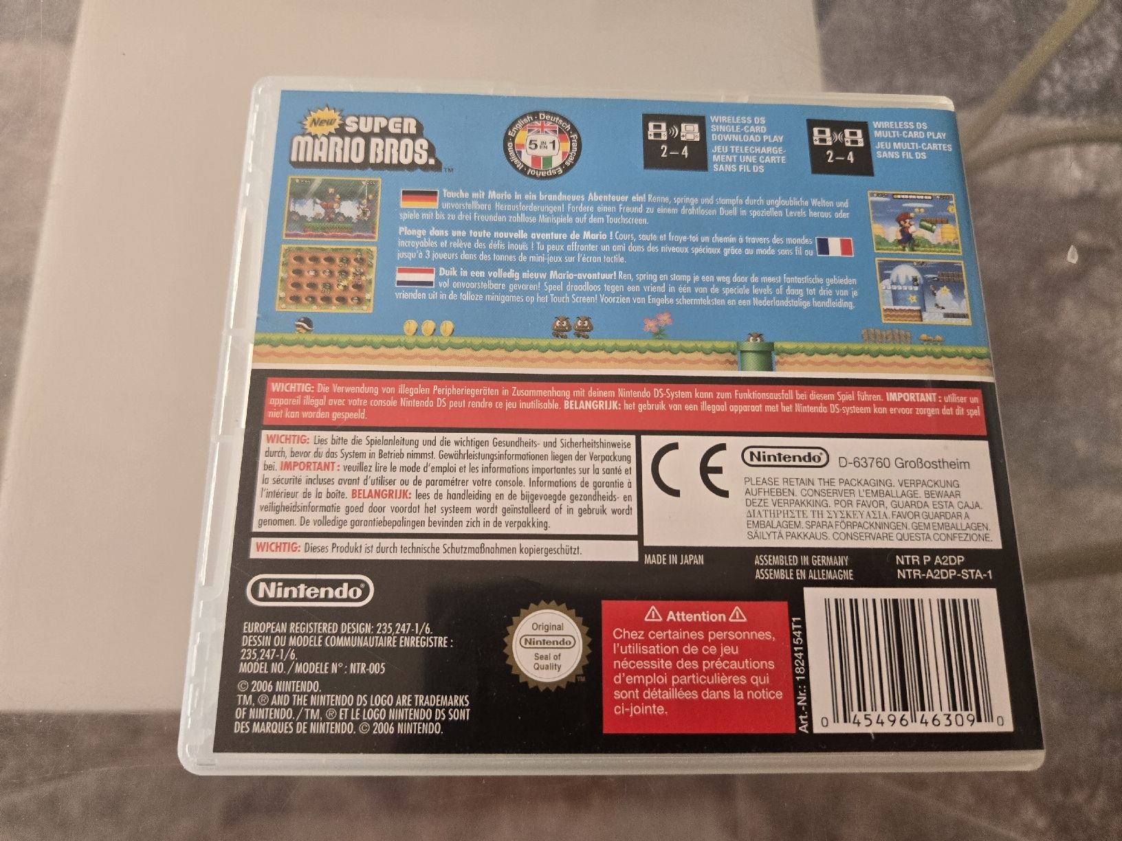 Spiele: Super Mario Bros Nintendo DS – Gebraucht aus Bussigny von Kfdlt 1