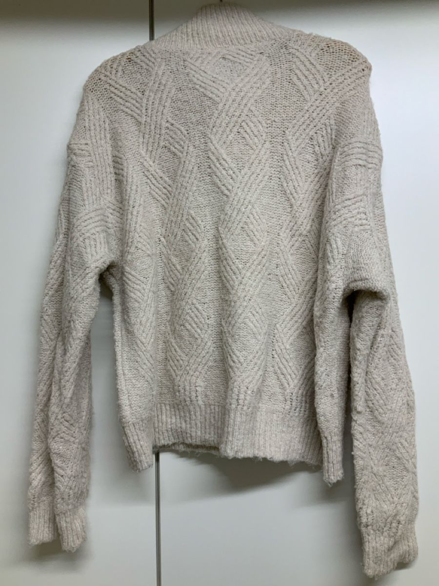 Maglioni & Felpe: Strickpullover Chicoree Reissverschluss beige Grösse M – Usato da Wallisellen venduto da AS.TZ. 3