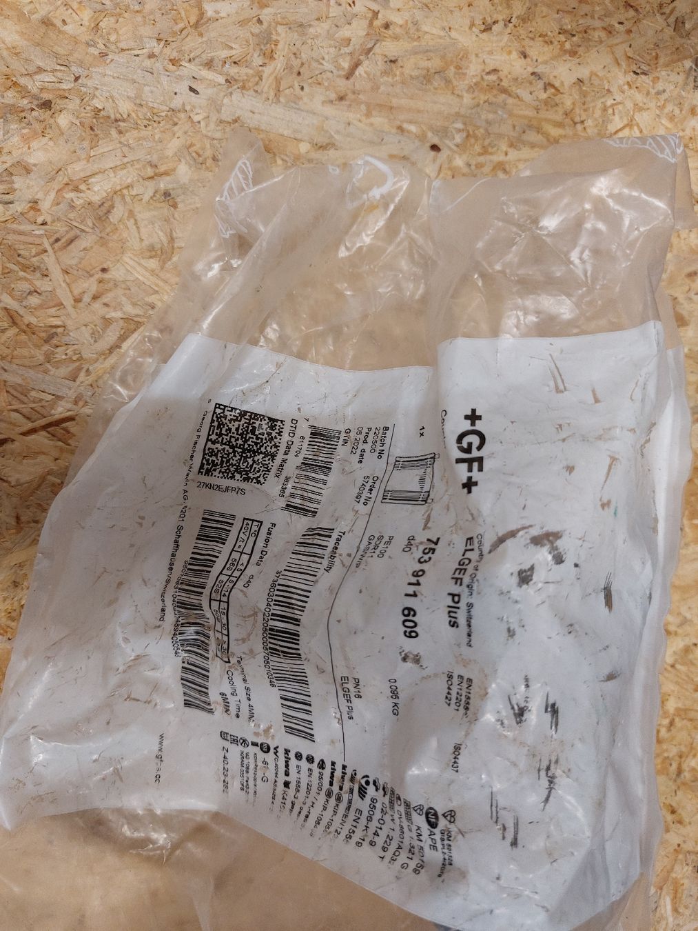 Rubinetteria: HDPE-Druckschweissmuffe ELGEF 40 /50 mm – Nuovo e nell'imballaggio originale da Tuggen venduto da Sani-liquidation 1