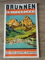 Litho Prospekt / Brunnen SZ Vierwaldstättersee ca. 1930