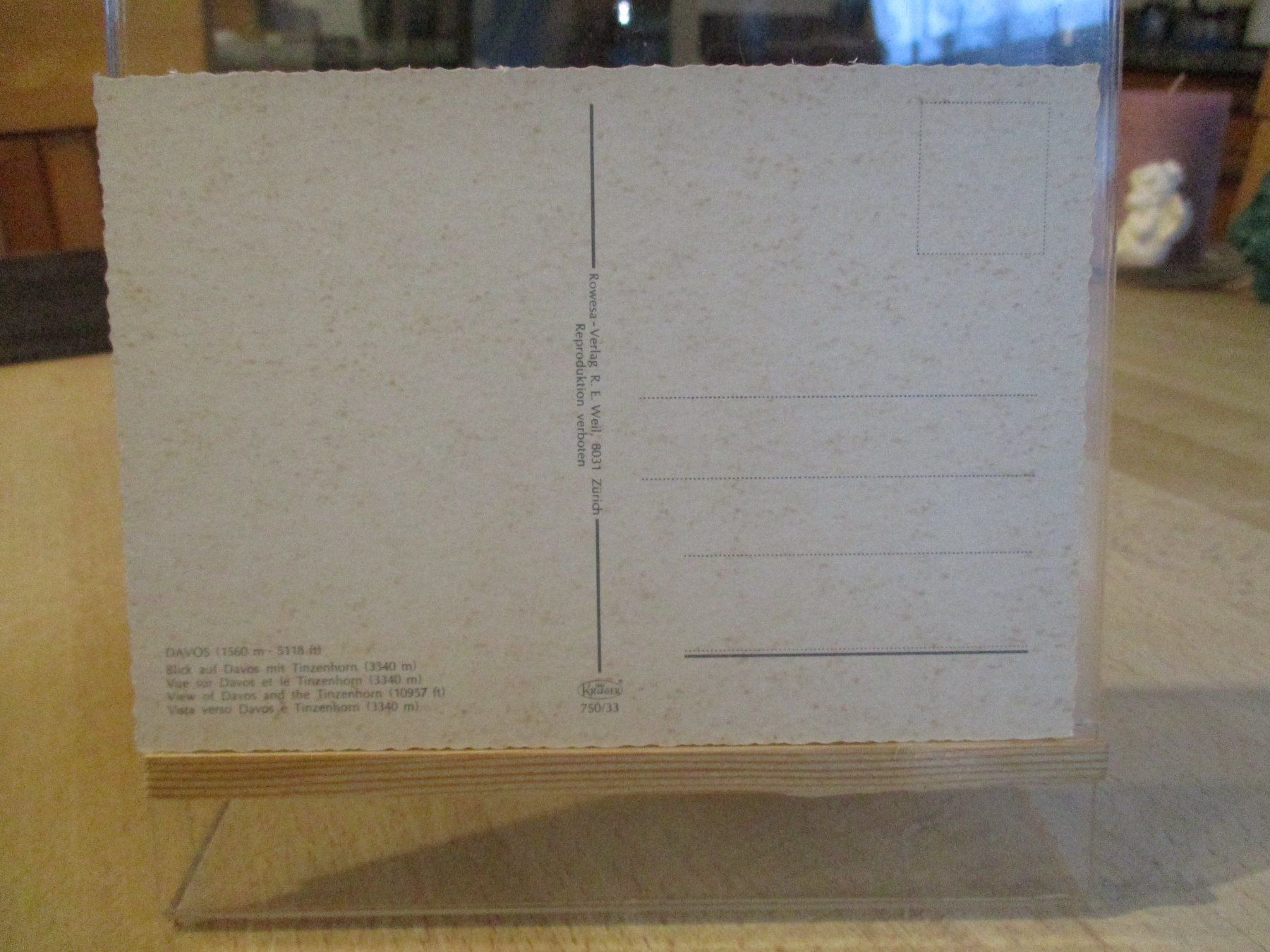 Cartes postales: Davos Postkarte  3 – D'occasion à Felsberg par sanwill 1