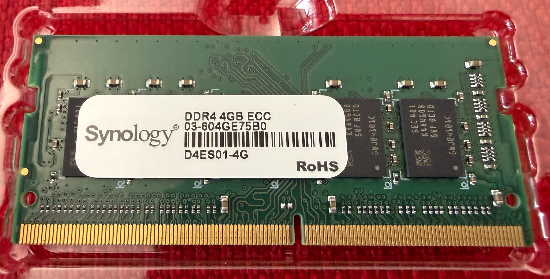 Memoria / RAM: Synology D4ES04-4G RAM-Modul – Nuovo (secondo la descrizione) da Flurlingen venduto da Zuegers
