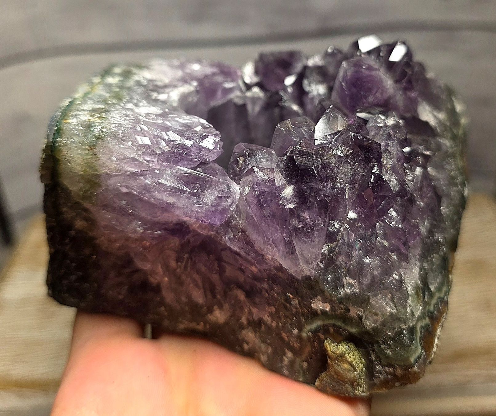 Minerali & Pietre curative: Amethyst Teelicht Halter G 1kg – Nuovo e nell'imballaggio originale da Matzingen venduto da Shay_Crystalz 1