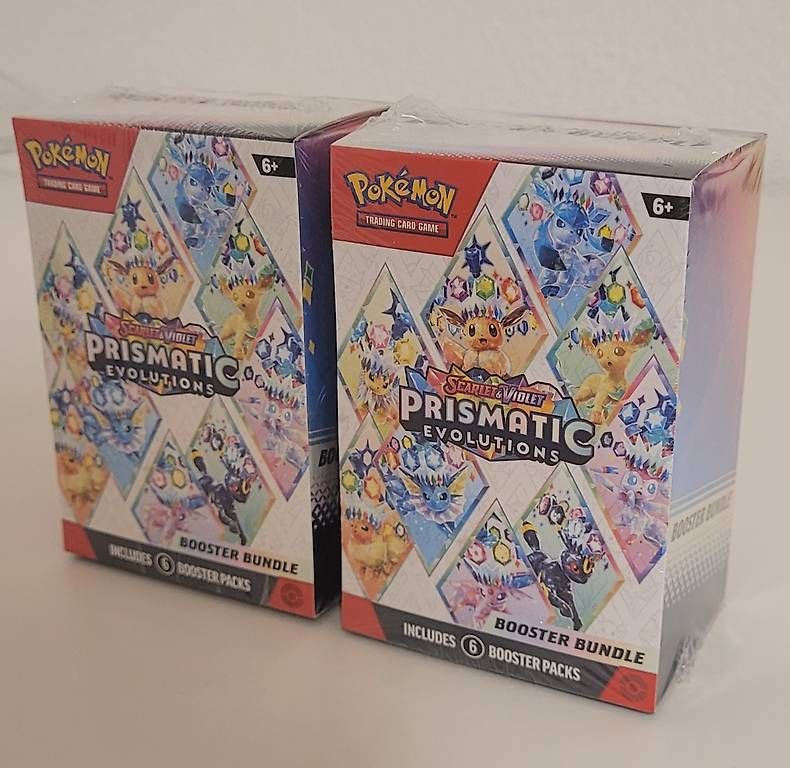 Pokémon Carte collezionabili: 2x Prismatic Evolutions Booster Bundle ENG - NEU OVP SEALED – Nuovo e nell'imballaggio originale da Allschwil venduto da Mikky01 2