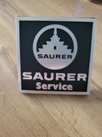 Schild SAURER Service Neuwertig