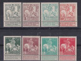 BELGIEN 1910: 2 Serien *