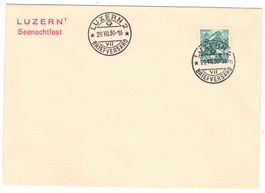 Lettre de Luzern cachet S212 du 29.VII.39