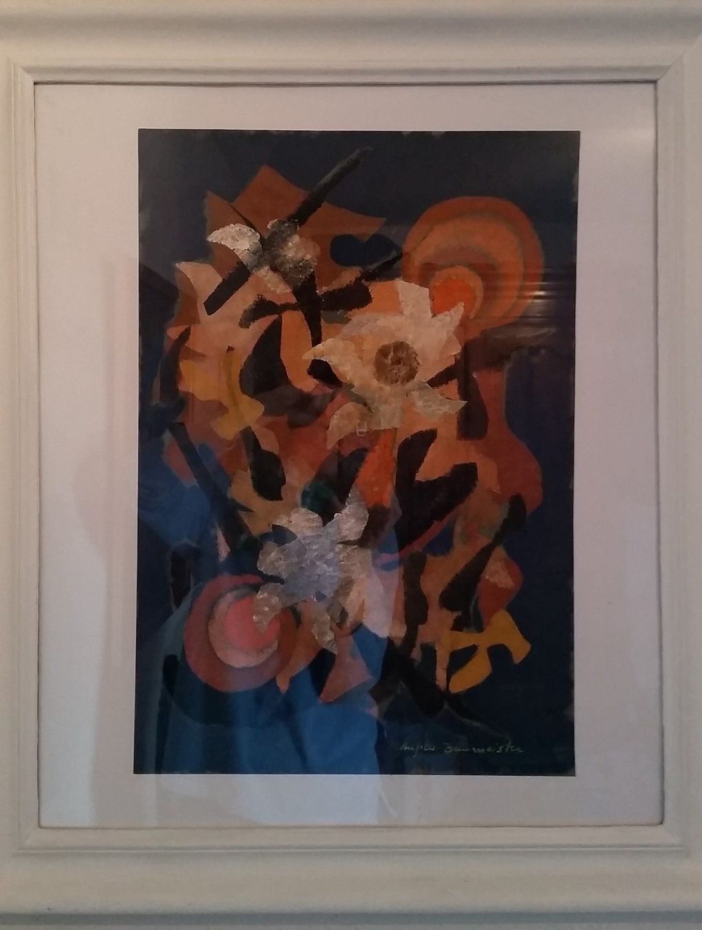 Dipinti: Collage; Gemälde; Acryl, gerahmt hinter Glas – Usato da Herrliberg venduto da AlexandraBopp 1