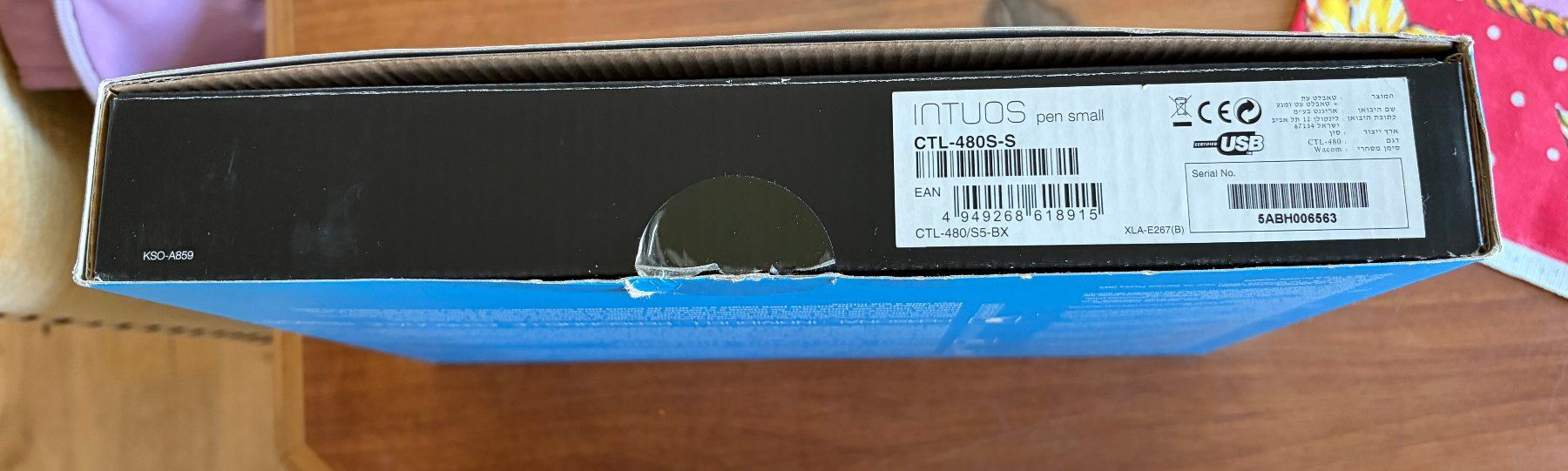 Wacom Tablet PC: Wacom Intuos Pen Tablet CTL-480 neuwertig – Usato da Herzogenbuchsee venduto da DC_1978 3