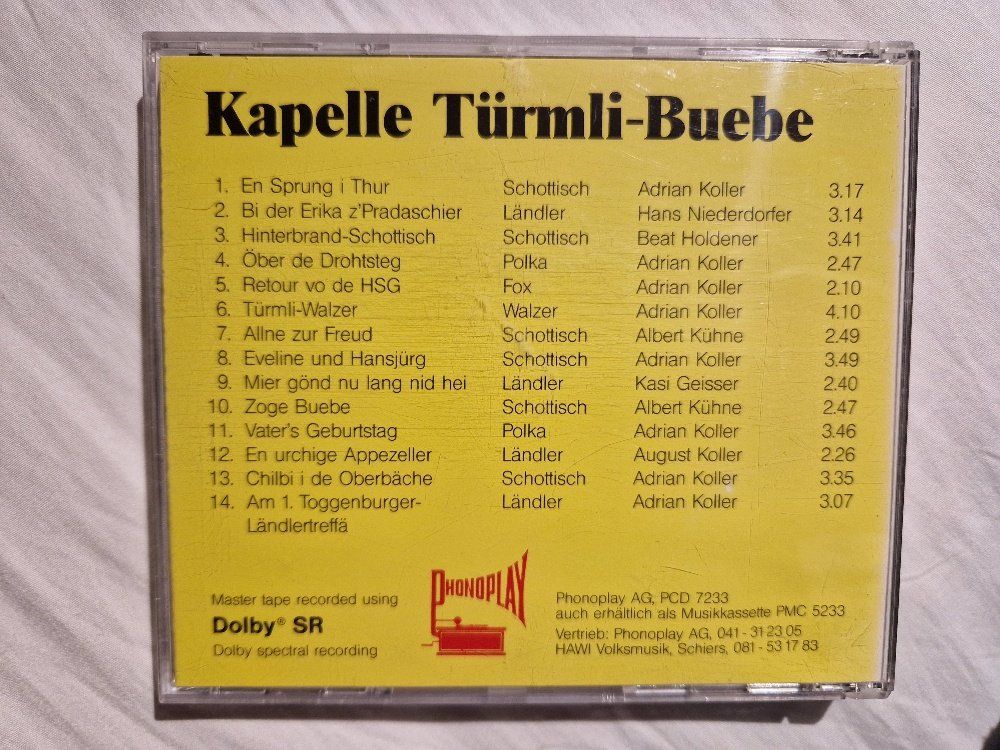 CDs: Kapelle Türmli-Buebe: Same – Gebraucht aus Brittnau von Zibu 1