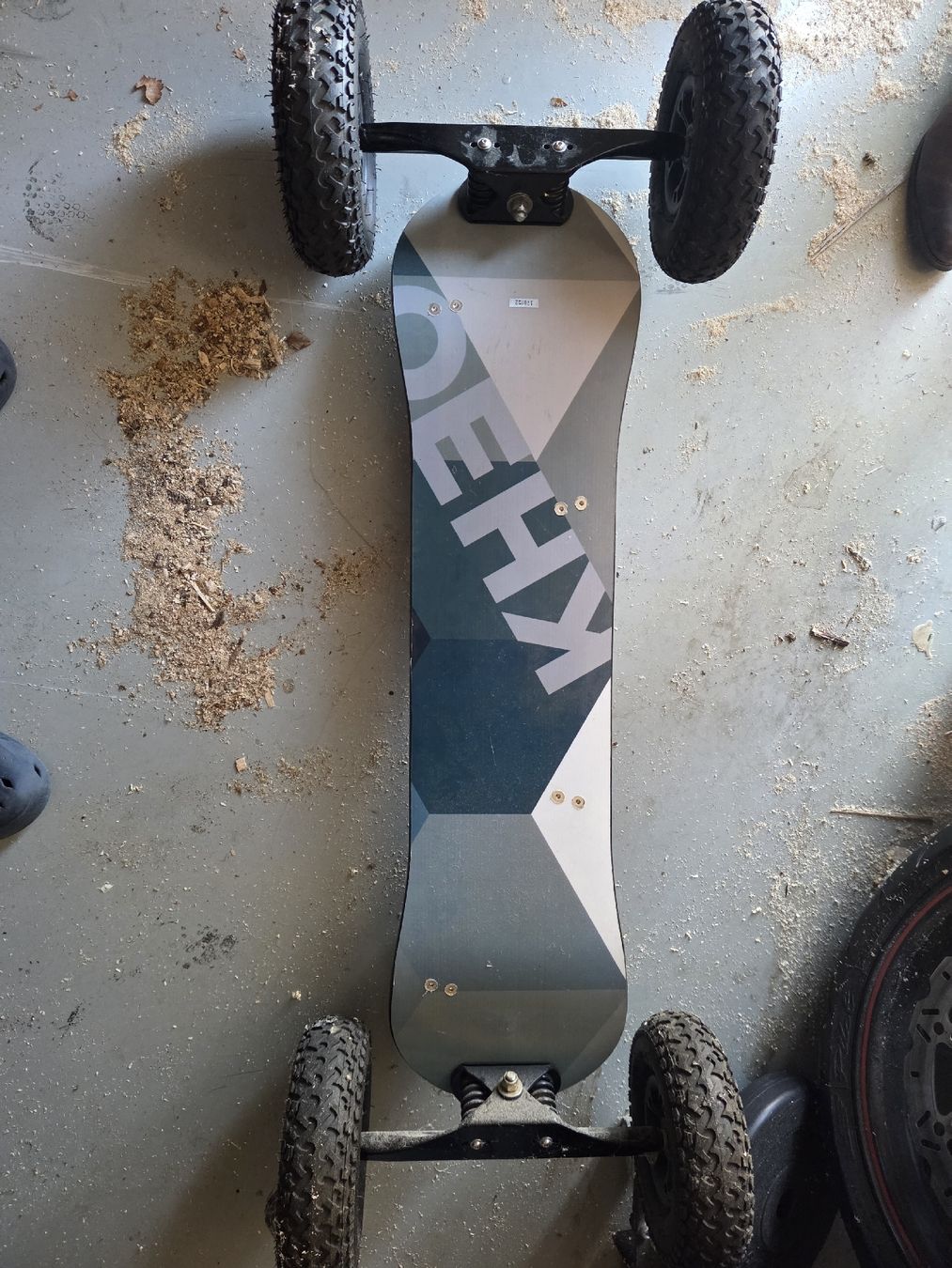 Skateboards: Montainboard bazik khéo – Usato da Montricher venduto da blu_r8r7 1