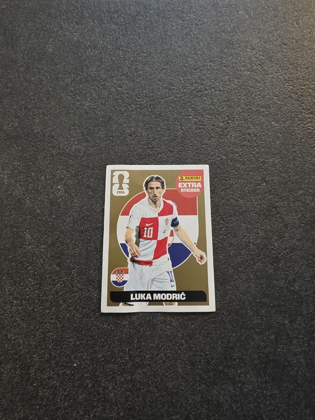 Panini Carte collezionabili: Luka Modrić, Extrasticker Gold – Usato da Schwerzenbach venduto da Sunnymen1