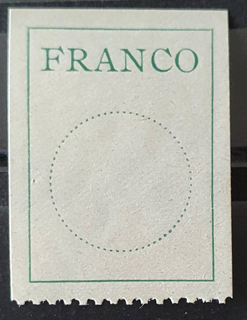 Tutti i francobolli: Francozettel Nr.2 Postfrisch / ** Kat.800.- – Nuovo (secondo la descrizione) da Kreuzlingen venduto da Rschweiz1