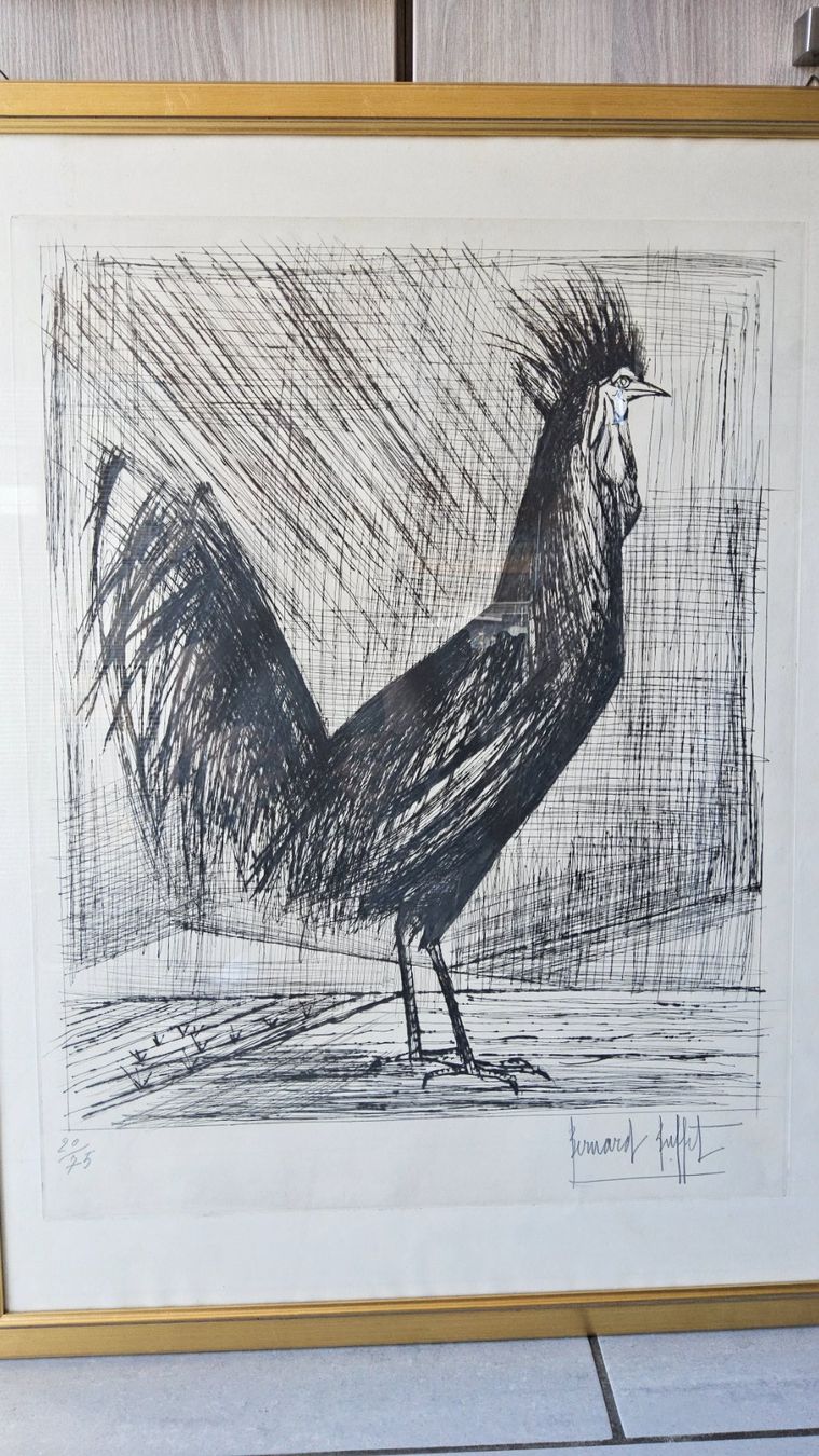 Arts picturaux & lithographies: Lithographie de Bernard Buffet 20/75 – D'occasion à Malleray par Frederic24 4