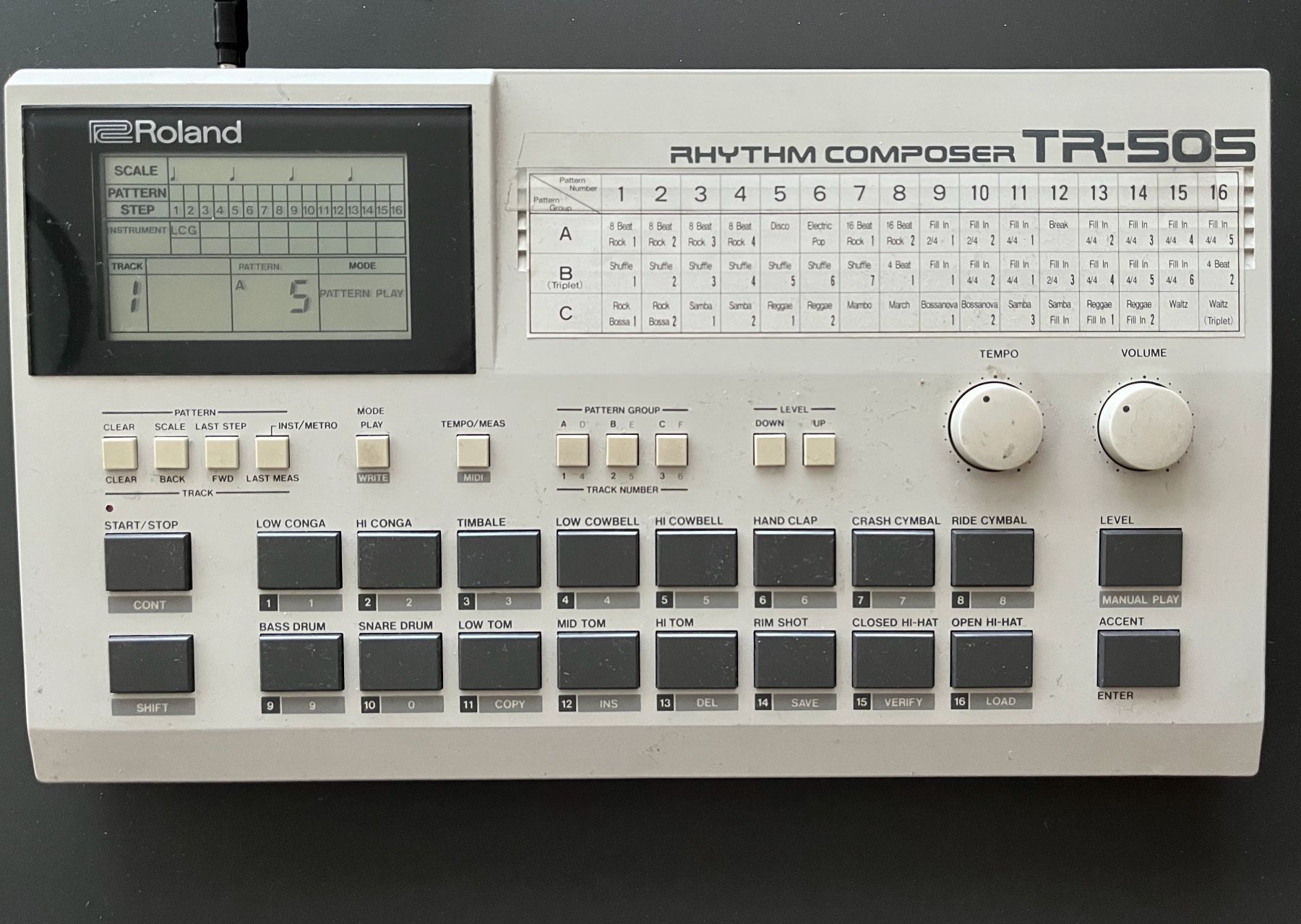 Roland Strumenti musicali: Roland TR-505 - Rhythm Composer – Usato da Fehraltorf venduto da moritzdrummer