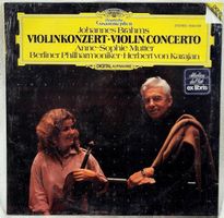 SEALED Brahms Anne-Sophie Mutter Karajan Konzert Für Violine