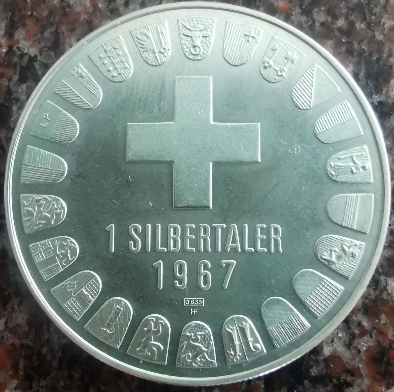 Médailles: Silbertaler Solothurn 1967 Silber ab nur Fr. 58.- – D'occasion à Küssnacht am Rigi par Gold_und_mehr