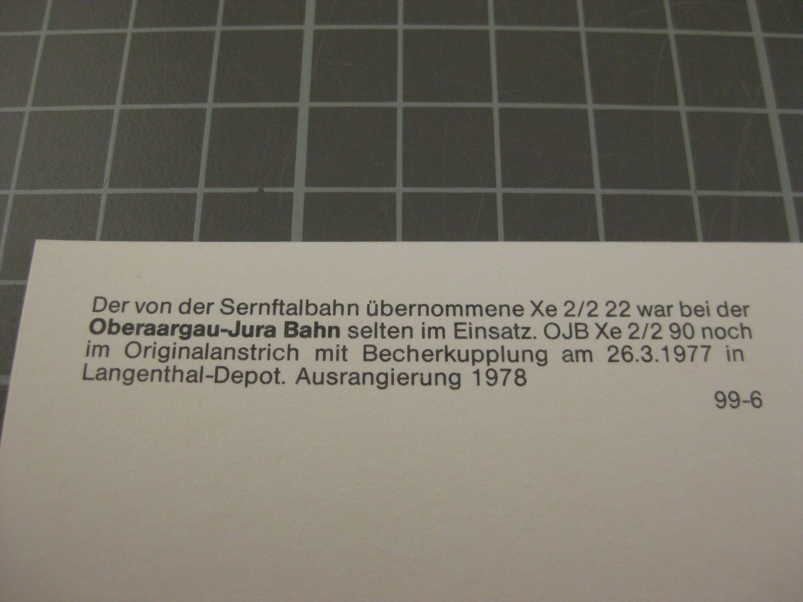 Cartoline postali: AK Langenthal mit Zug  – Nuovo (secondo la descrizione) da Malters venduto da Marosko 2