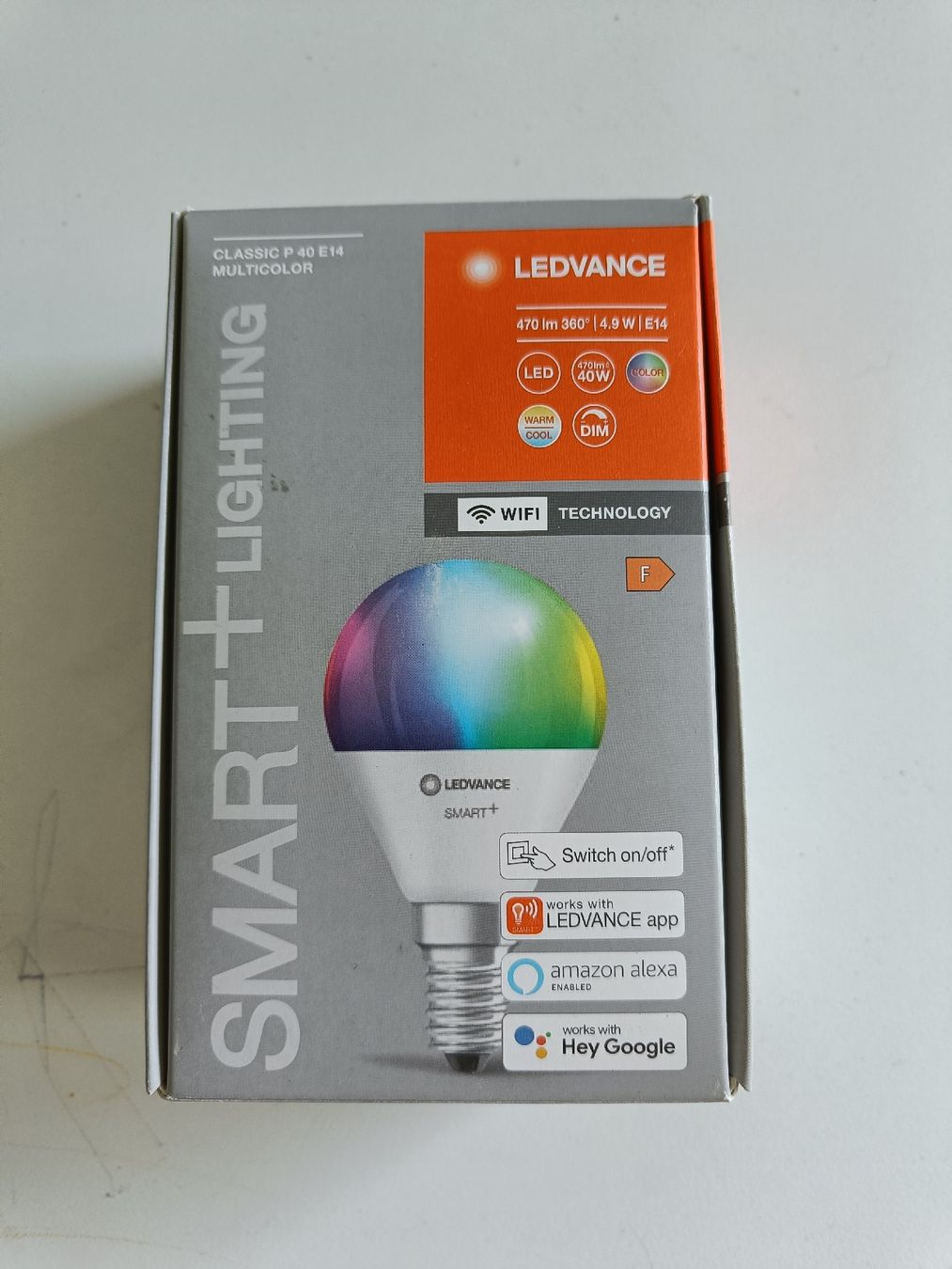 Lampade: Smart Lampe LEDVANCE Multicolor E14 WiFi RGB  – Usato da Arbon venduto da zaryberry