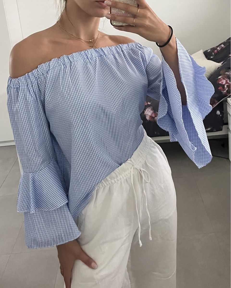 Zara Chemisiers: Chemise d’été bleu taille S/M – Neuf (Voir description) à Aigle par sow_m7gm