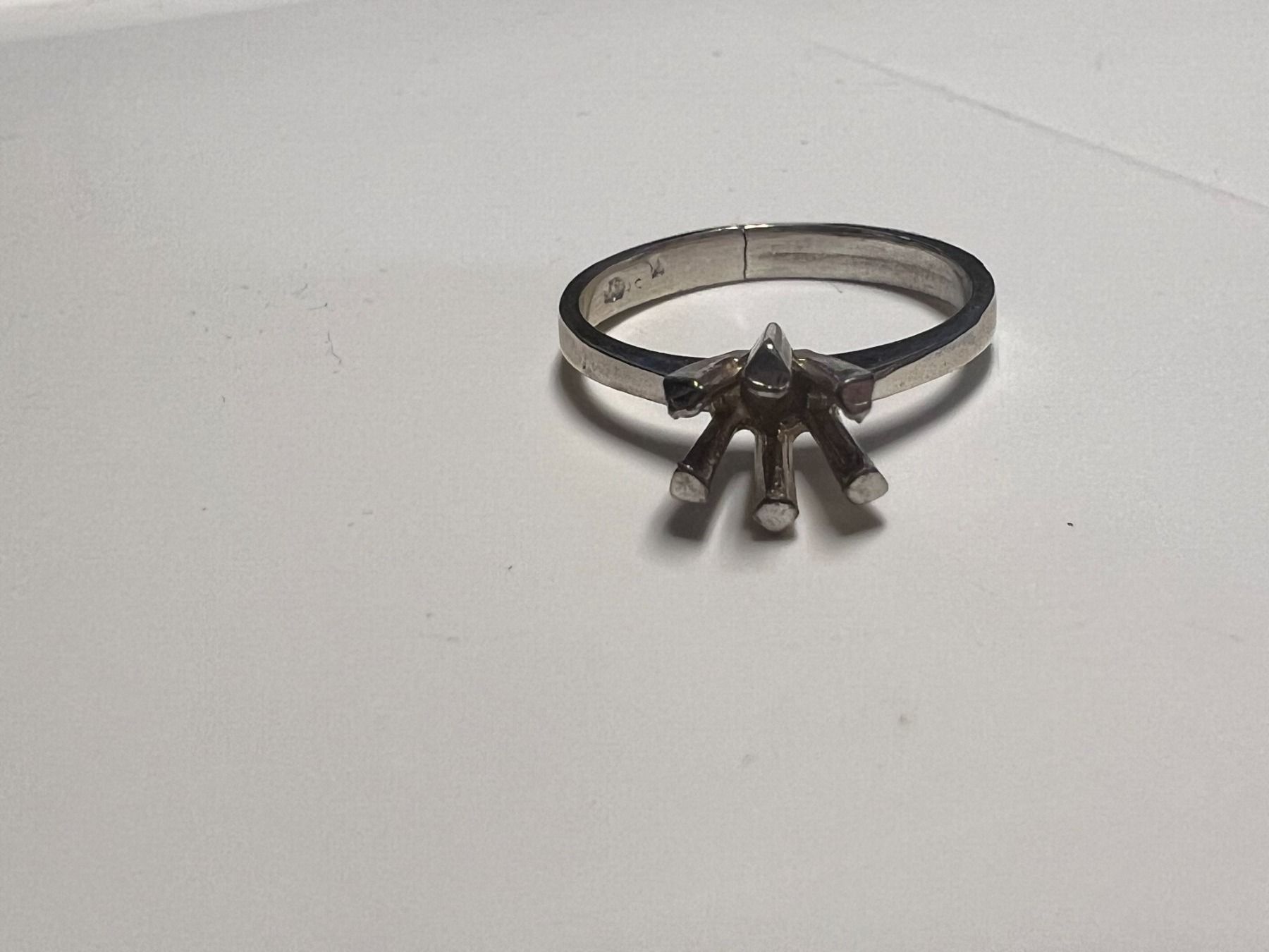 Esprit Anelli: Ring Rohling Silber 925, Grösse 54 – Nuovo e nell'imballaggio originale da Alpnach Dorf venduto da MiKoMarkt 2