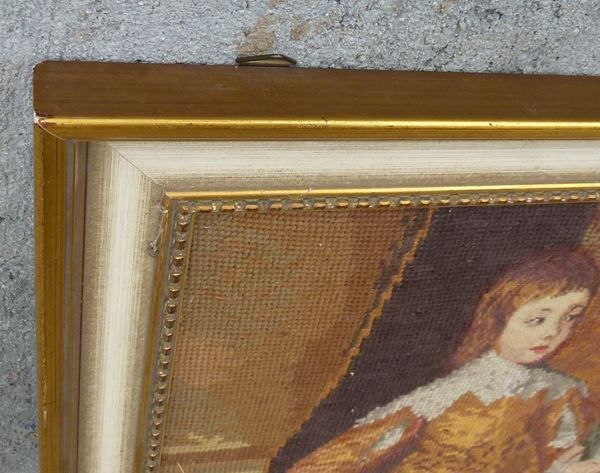 Foto & Immagini: Sammlerobjekt ++ Echtes gesticktes Goblain Bild – Usato da Walkringen venduto da Casablanca777 5