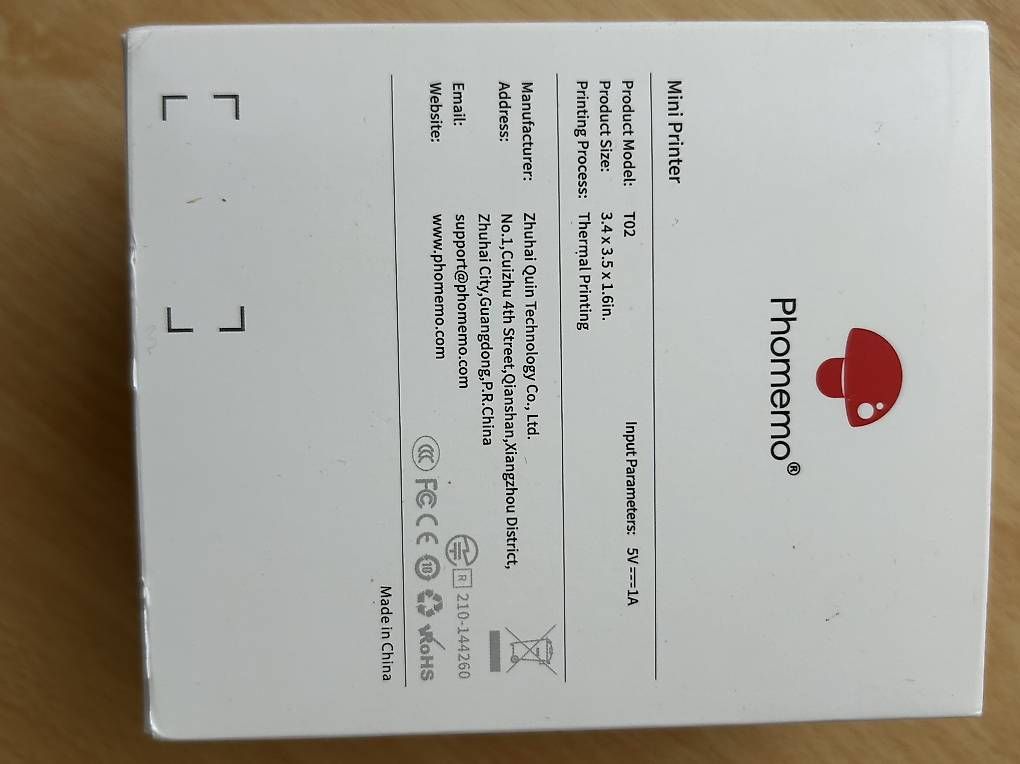Drucker: Minidrucker mit Papier – Neu (gemäss Beschreibung) aus Berneck von and_99bm 1