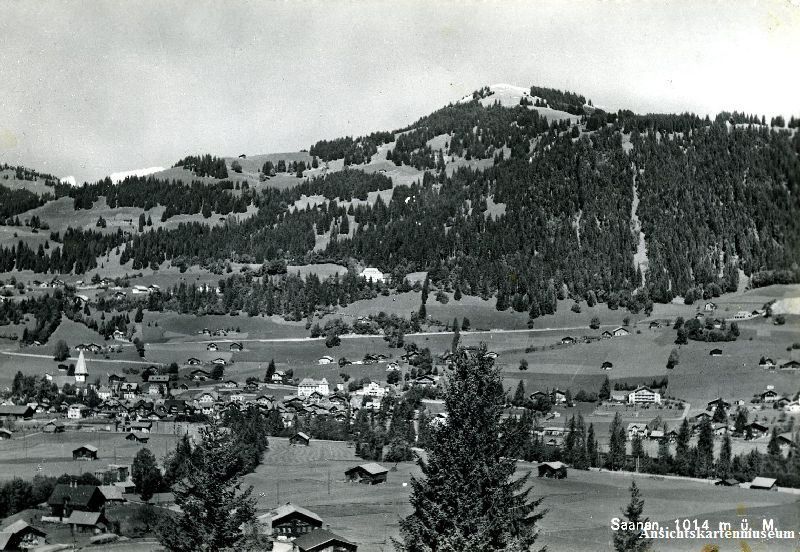 Ansichtskarten: Saanen + 1964 – Gebraucht aus Emmenbrücke von teestube