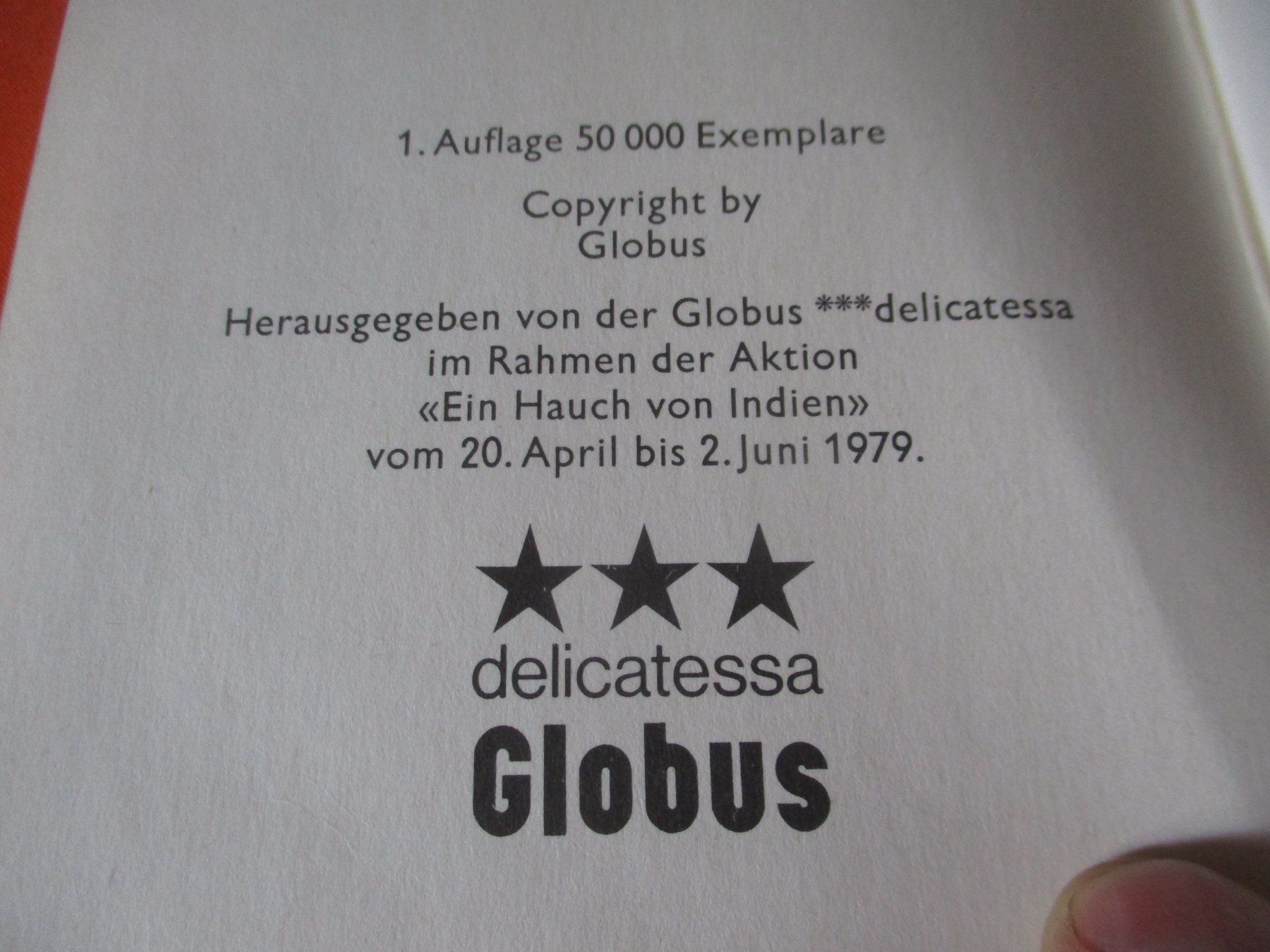Revues & Magazines: Kochheft exotisch kochen, Globus 1979 – D'occasion à Birsfelden par alles-muss-raus 1