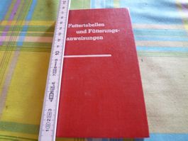 Futtertabellen und Fütterungsanweisung Tierzucht Pferd Bauer