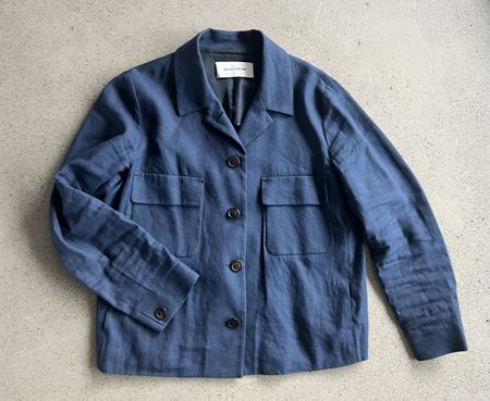 Blazer blau, Mauro Grifoni, Gr 40, Kastenform