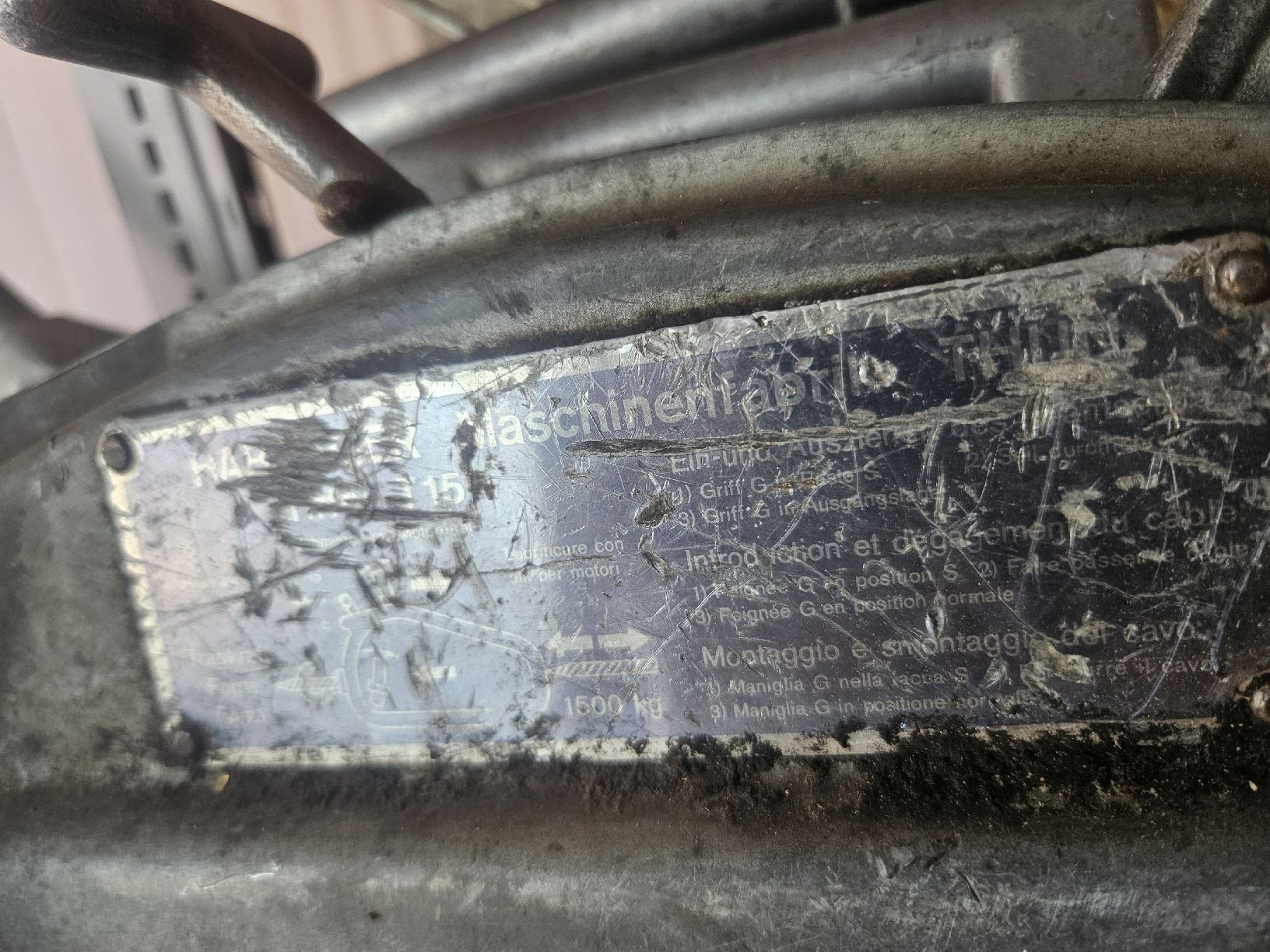 Altro per stoccaggio & trasporto: Habegger 1500kg inkl Seil – Usato da Bauma venduto da Maese1980 1