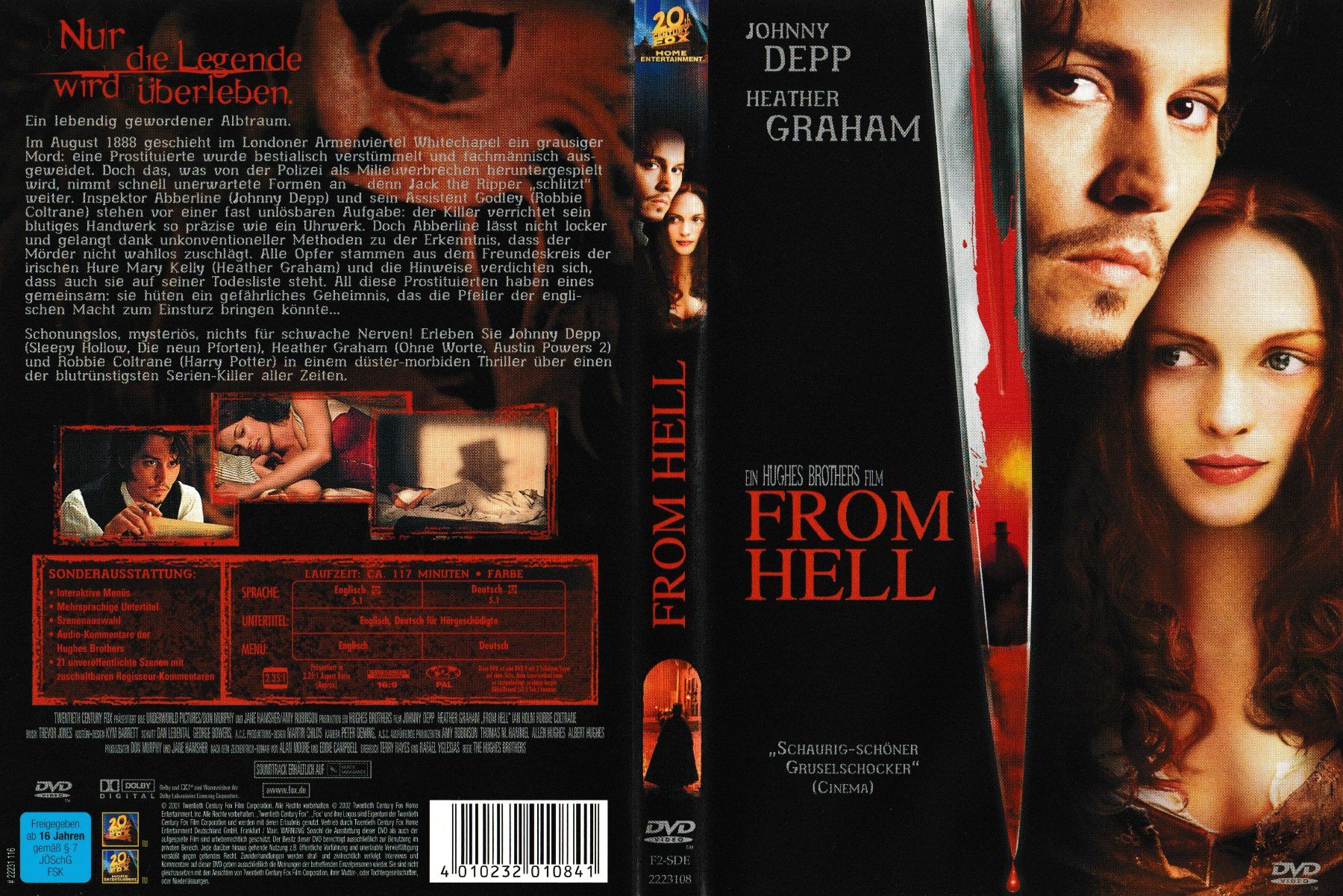 Tutti i DVDs: DVD - From Hell – Usato da Langnau am Albis venduto da MediaRescuerKeLoX