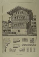 HAUS IN KIPPEL, WALLIS, LICHTDRUCK 1897