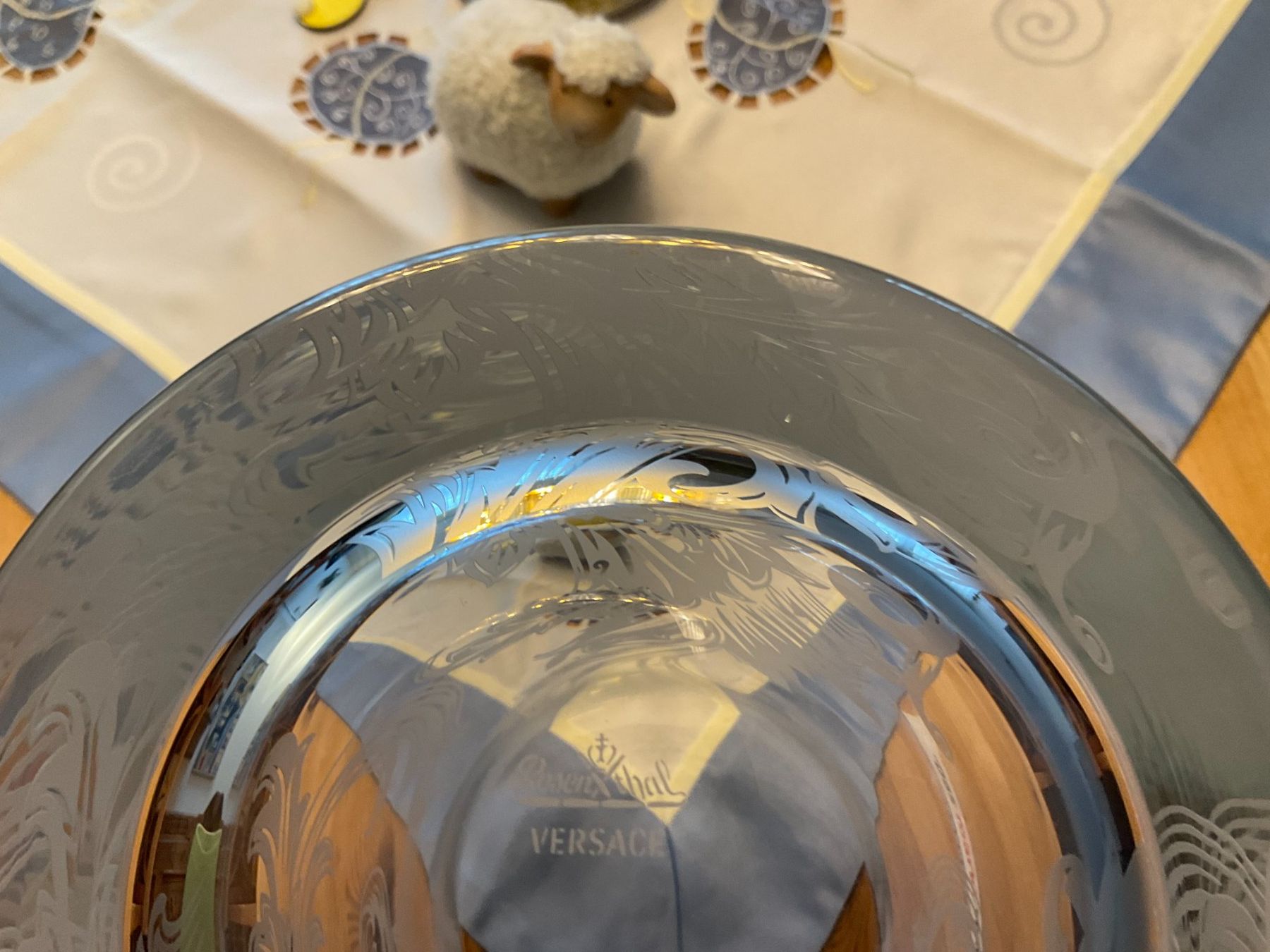 Versace Vasi & Recipienti: Versace Blumenvase Kristall geschliffen – Usato da Büttikon AG venduto da Picknicker81 2