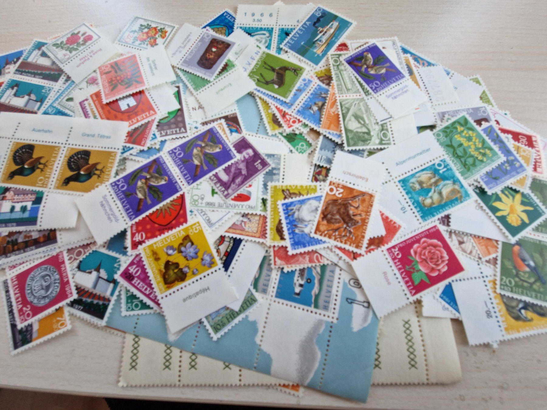 Alle Briefmarken: Frankaturware  105.- – Gebraucht aus Burgdorf von Glossy01